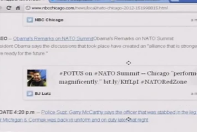 2012 Midwest Emmy Entry: #NATORed Zone — NATO in Chicago