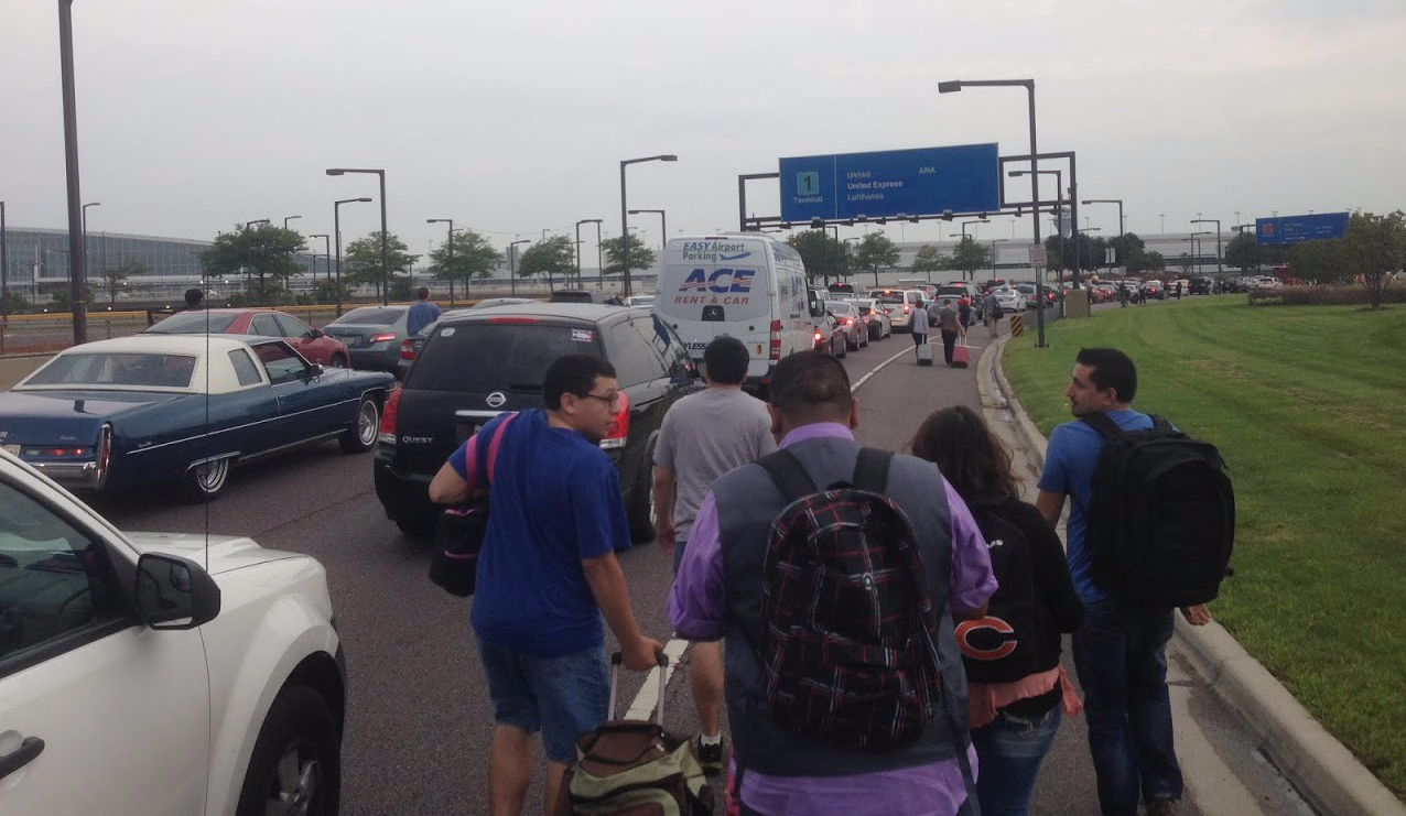 A mess at O’Hare on the way to NYC